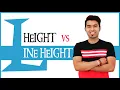 You Have To Know HEIGHT VS LINE-HEIGHT In CSS Explained in Hindi