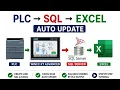 PLC to Excel Data Logging using WinCC Runtime Advanced SQL Server WinCC SQL Course