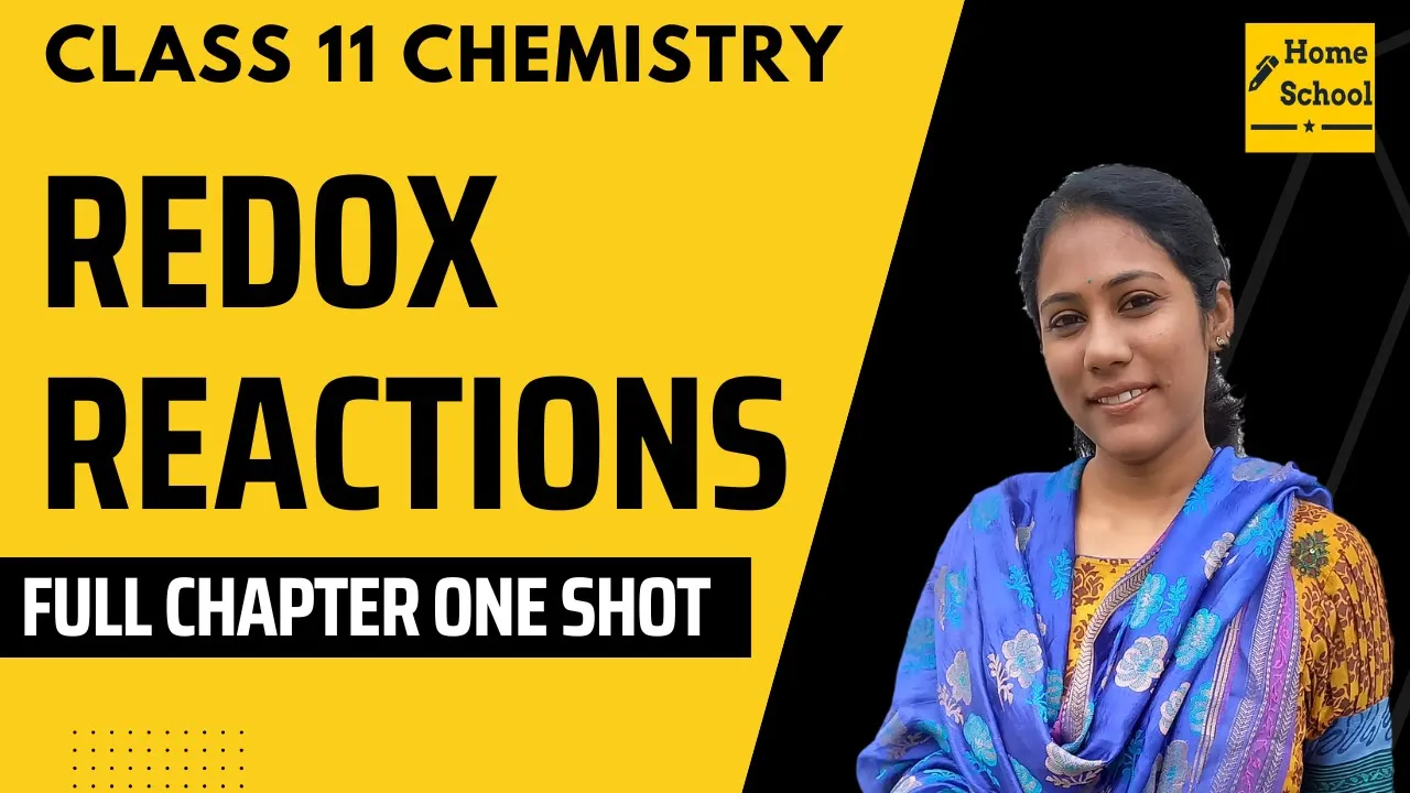 Redox Reactions In Full Shot | Class 11 Chemistry