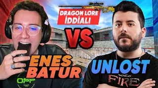 ENES BATUR vs UNLOST [DRAGON LORE İDDİALI, Sinirden Fareyi Isırdı!] Half-Life Crossfire Günlükleri