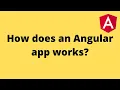 How does Angular works - Bootstrapping