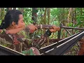the hunting tradition of the Dayak tribe of Kalimantan