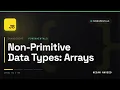 - NonPrimitive DataType Arrays