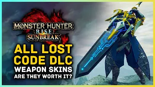 Is the Monster Hunter Rise Sunbreak Paid DLC a slippery slope All Lost Code Weapon Skins