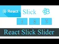 React Slick Slider tutorial - step by step tutorial slider in react js slick slider in react js