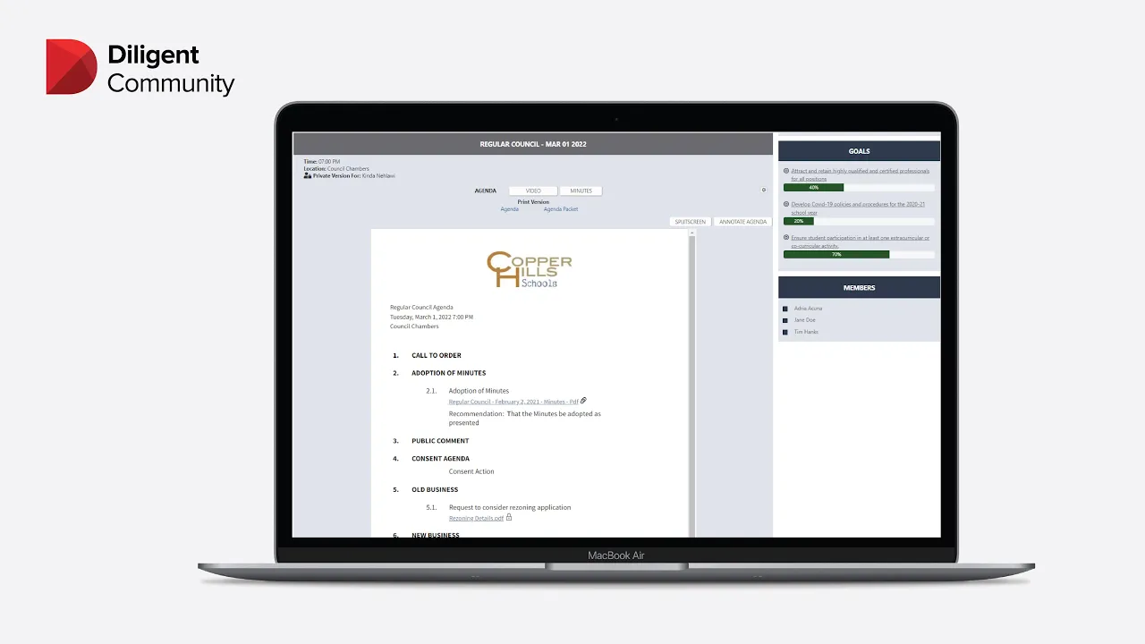 Diligent Animated product video SaaS