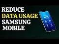 How to Control and Reduce Data Usage on Android
