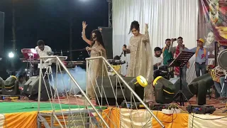 tera jalwa charo or dikhai deta hai 2023 04 01 uchehra navratri singer bali dhakre and rija khan