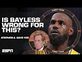 Skip Bayless has Stephen A DEFENDING LEBRON JAMES First Take