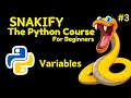 Variables in Python Snakify - The Python Course