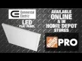 Commercial Electric LED Flat Panel Technology - The Home Depot