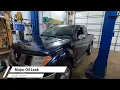 Major oil leak Nissan Frontier