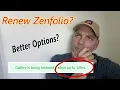 Before I renew with Zenfolio - Better options