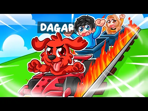 Video Thumbnail: Me Convertí en PERRO para BAJAR LA MONTAÑA RUSA GIGANTE en Roblox!