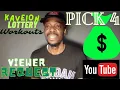Pick four workouts viewer request state lottery RUNDOWNS