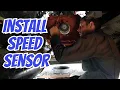 How to replace and install a speed sensor on Cummins ISX15