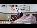The Nike LeBron 20 s after hooping in them every day for 3 weeks