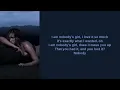 NOBODY'S GIRL - Tate McRae (lyrics)