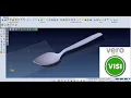 Visi Vero Surface Tutorial - How to make Spoon HexagonVisi