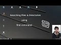 find files and directories in linux find command in linux find using wildacrds in linux