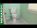 How To Install a Toilet Menards