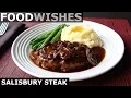 Salisbury Steak - TV Dinner Style