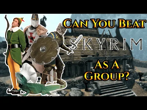 Download MP3 Can You Beat Skyrim As A Group?