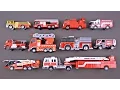 Best Learning Fire Trucks Fire Engines for Kids - Hot Wheels Matchbox Tomica Toy Cars