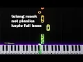 Lagu tulang rusuk not pianika mudah