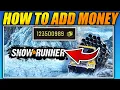 How to ADD MONEY CHEAT ENGINE in SnowRunner