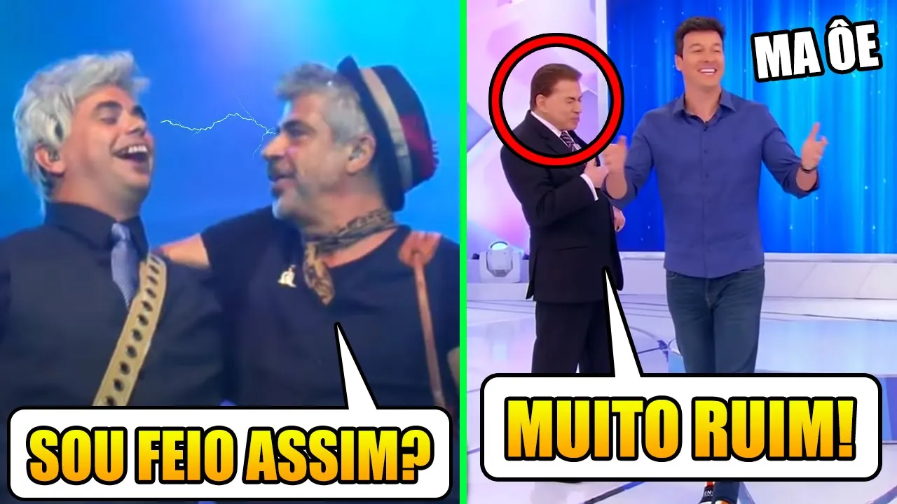 Famosos REAGINDO às suas IMITAÇÕES Ao Vivo! #5