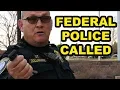 FEDERAL POLICE CALLED - ACCESS DENIED