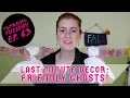 DIY Tablecloth Ghosts Last Minute Halloween Decor TuTu Ep 63