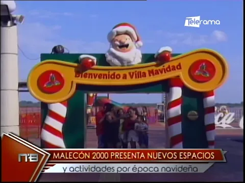 Malecón 2000 presenta nuevos espacios y actividades por época navideña