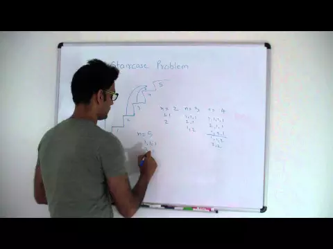 Staircase Problem Fibonacci Series - YouTube thumbnail