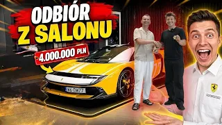 💰Z życia przedsiębiorcy: Dawid kupił Ferrari za 4.000.000 PLN! *ODBIÓR Z SALONU*