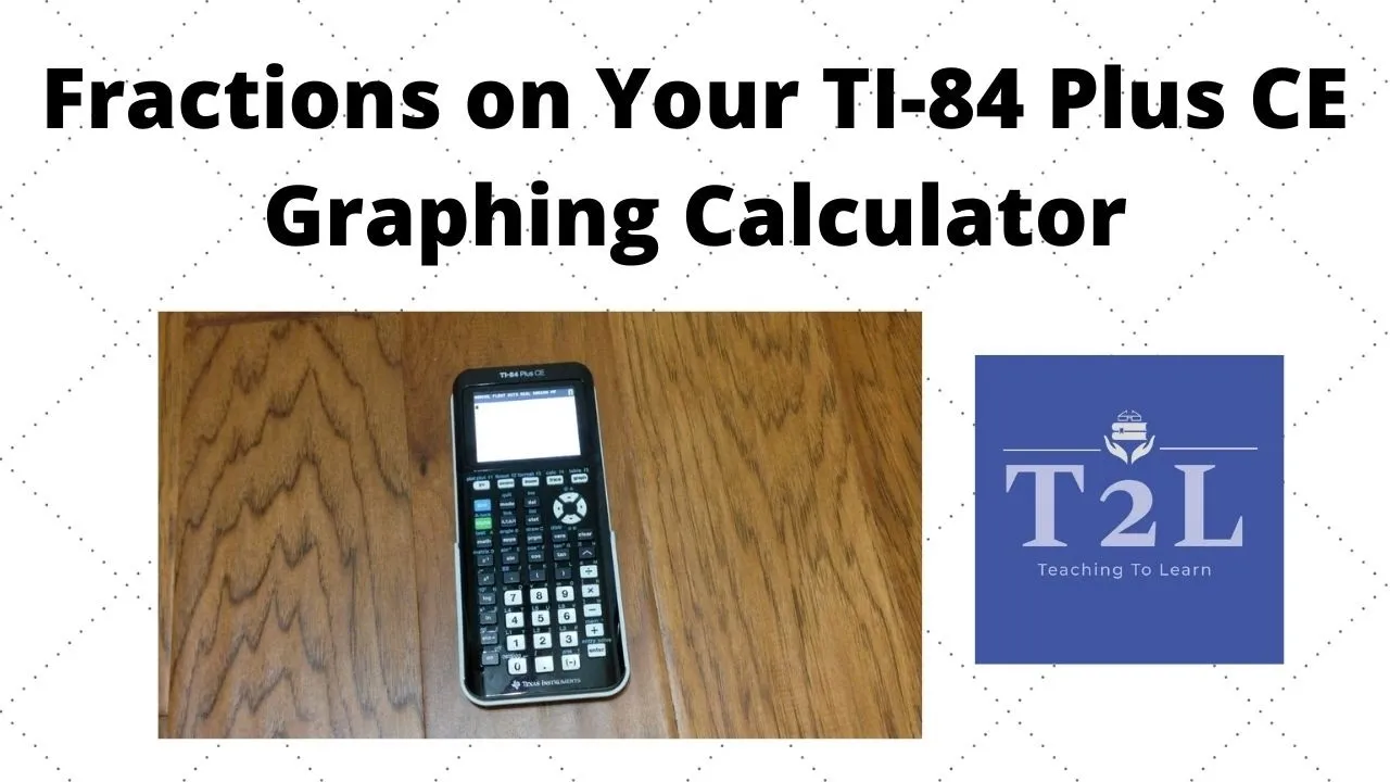 Fractions on TI-84