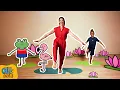 Lagu Spreid je vleugels en ontspan flamingo! 🦩 | Chill Ones - Yoga voor kinderen met Yoga Juf Lot