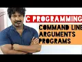 C Programming - Command Line Arguments Example Program with Execution C by Seenu aaluri seenu