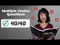 IELTS Reading Band 9 Multiple Choice Questions