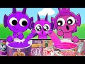 Download Lagu Incredibox Sprunki - Durple family Convenience Store PUPLE PINK MUKBANG | ASMR | Animation