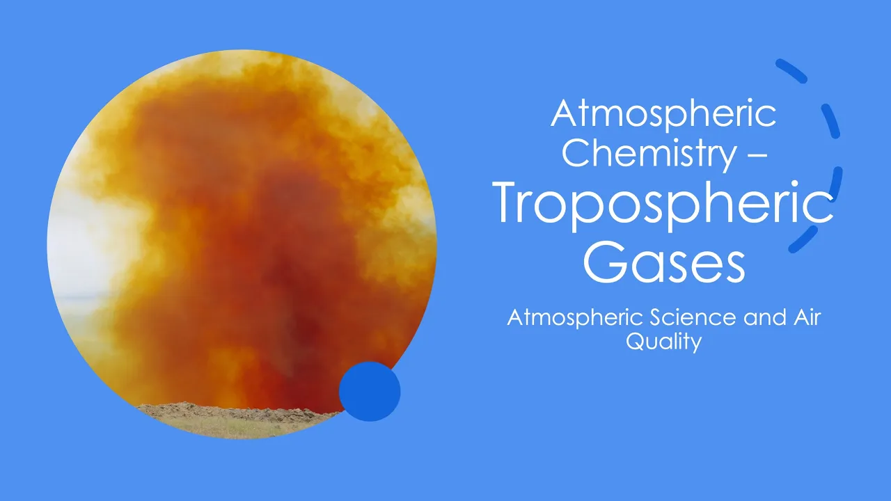 IEA501 Atmospheric Chemistry Tropospheric Gases