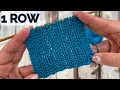 Better Than Ribbing The Easy 1-Row Knitting Stitch That Lays Totally Flat - So Woolly