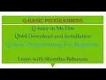 Q-Basic Programming For Beginners Qb64 V1 4 Download and helloworld Program
