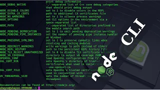 Node js Command Line Interface Commander js - The complete solution for node js CLI
