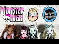 New Monster High Booriginal Creeproduction Dolls Unboxing Comparison and Review