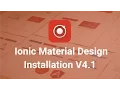 Ionic Material Design Installation 4 1