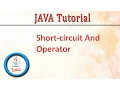 Java Short-circuit And Operator Program