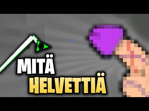 Video Thumbnail: Teiän levelit MENEE YLI!!! #4 (Geometry Dash Suomi)