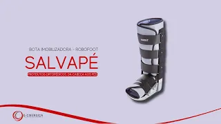 ROBOFOOT ORIGINAL BOTA IMOBILIZADORA ORTOPÉDICA FRATURA NO TORNOZELO E PÉ - COMO COLOCAR A ROBOFOOT